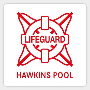 Stranger Things - Hawkins Pool Lifeguard Magnet